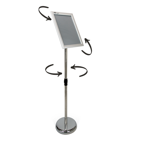 Stojak informacyjny  Menu Board OWZ A4 z ramą aluminiową