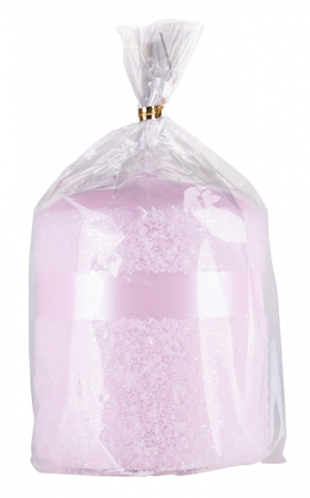 Świeca słupek DONAU HOME Milo, 70x90mm, róż perła