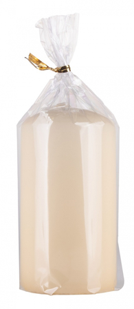 Świeca słupek DONAU HOME Standard Gloss, 60x115mm, kremowy