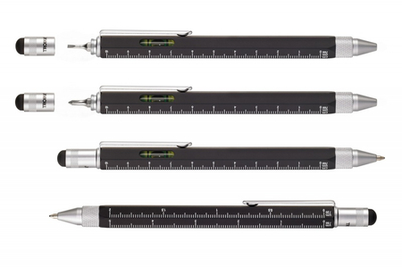 Długopis wielozadaniowy TROIKA Construction, czarny