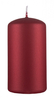 Świeca słupek DONAU HOME Standard Lakier, 60x115mm, czerwony metaliczny mat