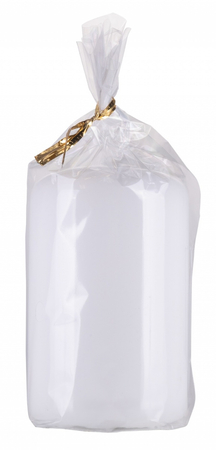 Świeca słupek DONAU HOME Standard Gloss, 50x80mm, biały