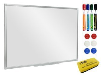 Tablica PandaBoards WA1 170x100 cm - biała suchościeralna magnetyczna w ramie aluminiowej