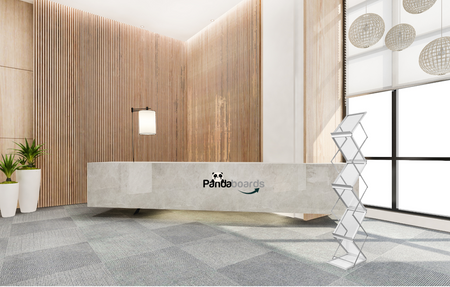 Stojak na broszury, ulotki i katalogi PandaBoards - 6xA4