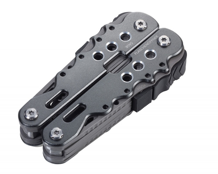 Narzędzie wielofunkcyjne TROIKA Arbaitsgerat, szary