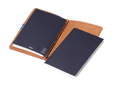 Notes TROIKA Bullet Journal, A5, w kropki, brązowy