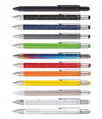 Długopis wielozadaniowy TROIKA Construction, tytan