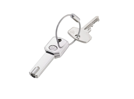Brelok TROIKA Light Key, z lampką LED, klucz