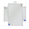Magnetic whiteboard 80x60 / 60x80 cm in aluminum frame WA1