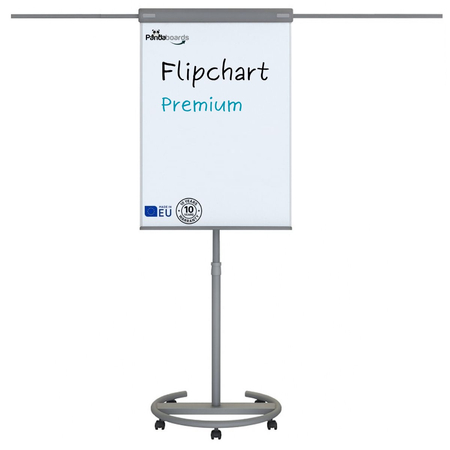 Flipchart Mobilny Premium Magnetyczny Suchościeralny FM5 z ramionami na blok
