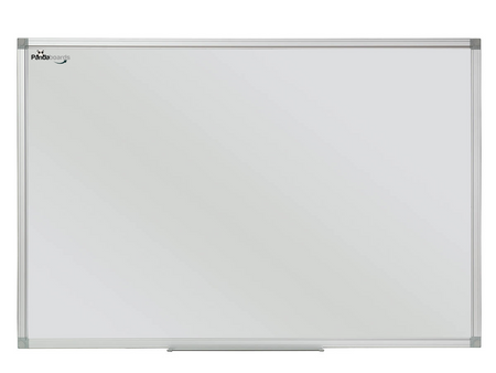 Ceramic magnetic whiteboard 200x100 cm in aluminum frame WA1