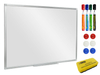Tablica PandaBoards WA1 180x90 cm - biała suchościeralna magnetyczna w ramie aluminiowej