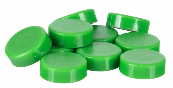 Magnesy do tablic Q-CONNECT, okrągłe, 20mm, 10szt, zielone