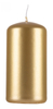 Świeca słupek DONAU HOME Standard Lakier, 50x100mm, 4 szt., złoty