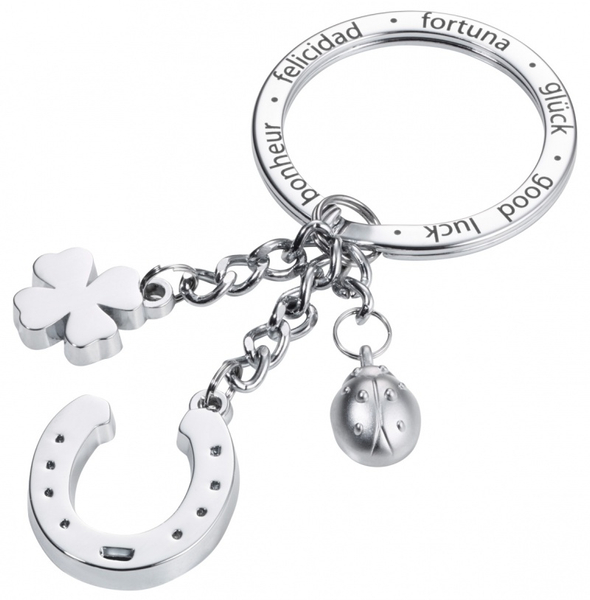 Brelok TROIKA Glucksbringer Hufeisen, 3 charmsy, metal