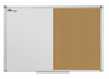 Tablica Combi: magnetyczna - korkowa 60x40 cm w ramie aluminiowej "1"