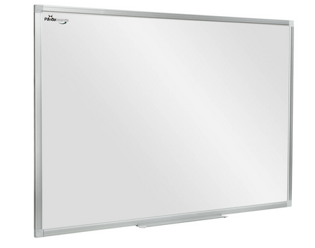 Ceramic magnetic whiteboard 180x90 cm in aluminum frame WA1