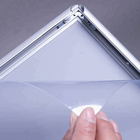 Rama Plakatowa Zatrzaskowa OWZ 25 mm, prosty narożnik A0