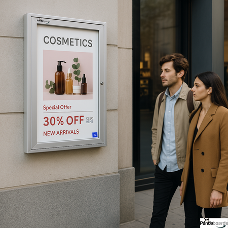 Gablota informacyjna ogłoszeniowa - zewnętrzna