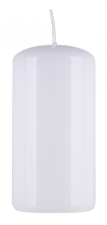 Świeca słupek DONAU HOME Standard Gloss, 50x100mm, biały