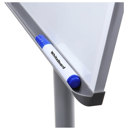 Flipchart Mobilny Premium Magnetyczny Suchościeralny FM5 z ramionami na blok + Akcesoria