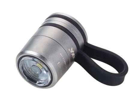 Latarka TROIKA Eco Run, z magnesem, LED, tytan